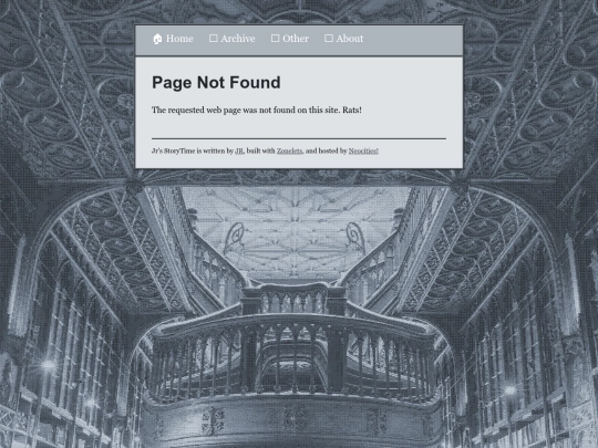 not_found screenshot