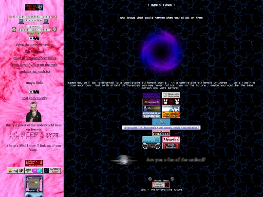 links screenshot
