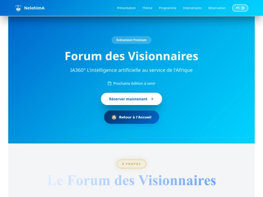 forum_visionnaires screenshot