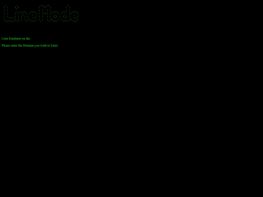 contiki/cernemulator screenshot