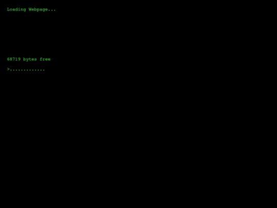 contiki/load screenshot