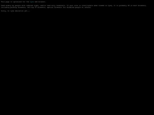 lynx/prep screenshot