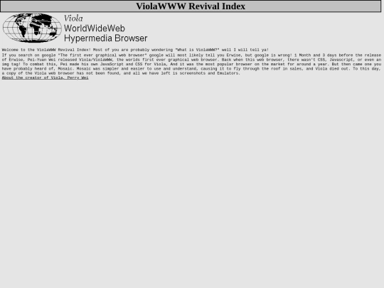 viola/home screenshot