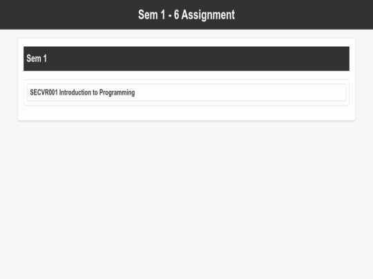 index screenshot