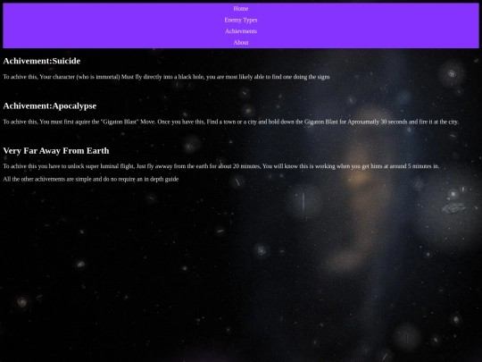 achievments screenshot