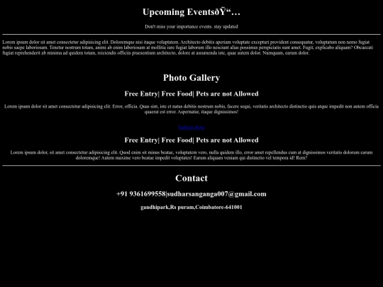 Event/event screenshot
