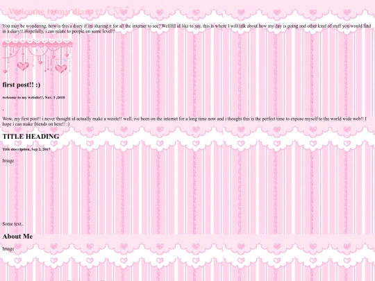 internetdiary screenshot