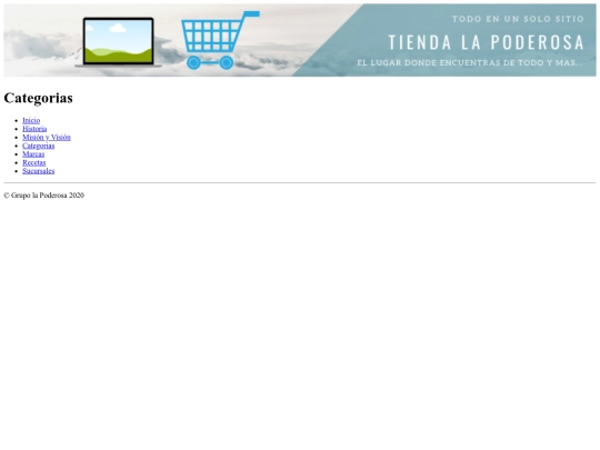 categorias screenshot