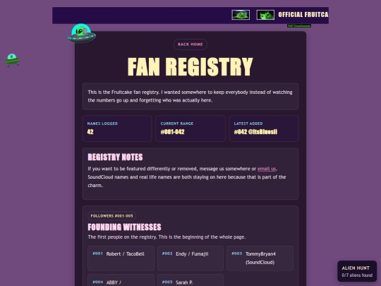 fans screenshot