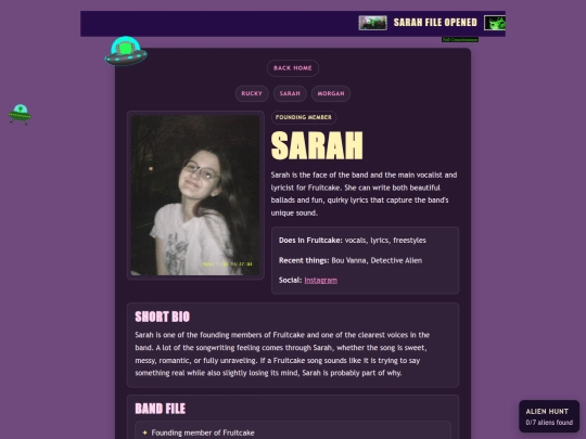 sarah screenshot