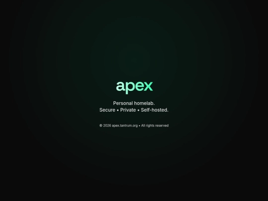 apex screenshot