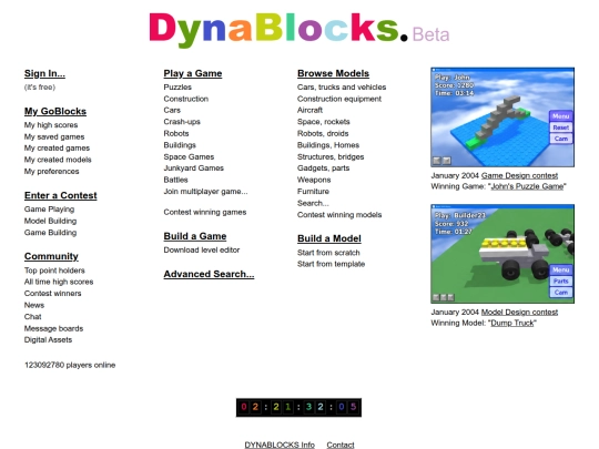 dynablocks screenshot