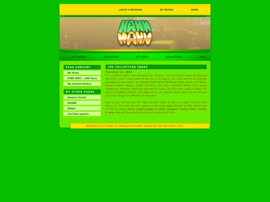 collectionindex screenshot