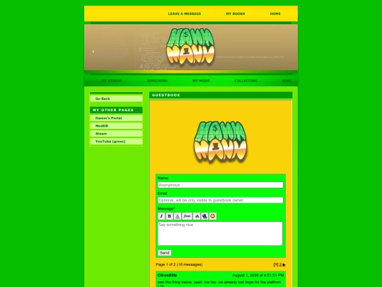 leaveamessage screenshot