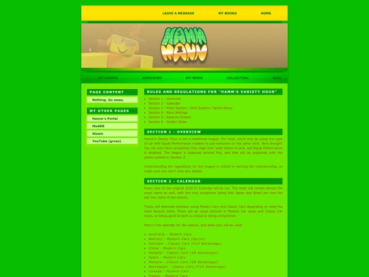 regulations screenshot