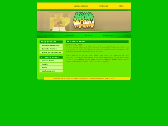 videosindex screenshot