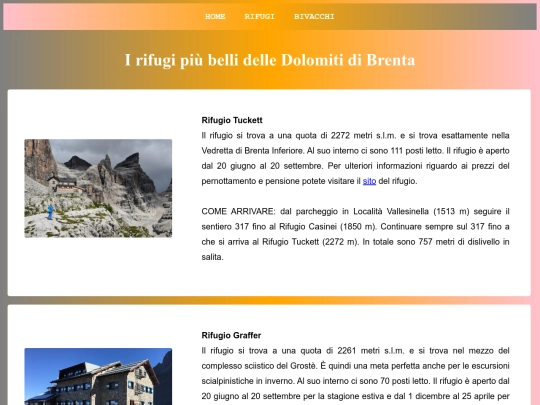 rifugi screenshot