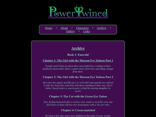 archive screenshot