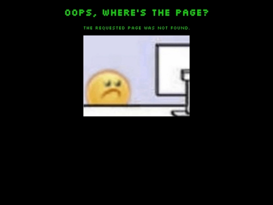 not_found screenshot