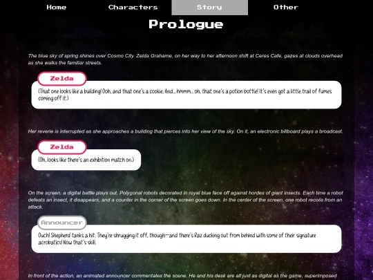 galacticagarden/story/prologue screenshot