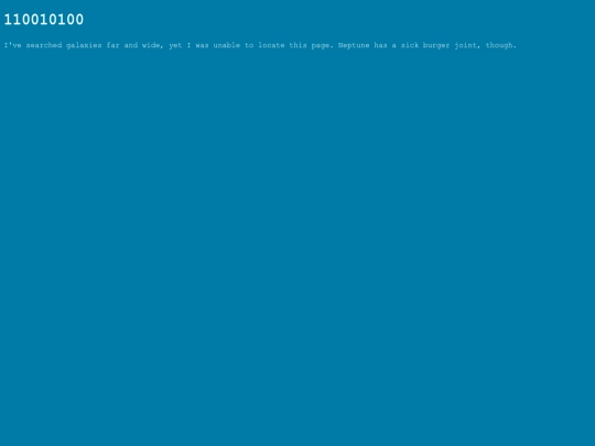 not_found screenshot