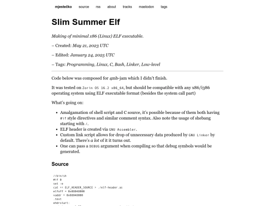 articles/tiny-elf screenshot