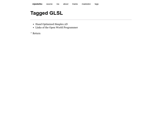 tags/glsl screenshot