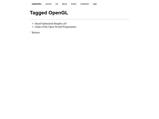 tags/opengl screenshot