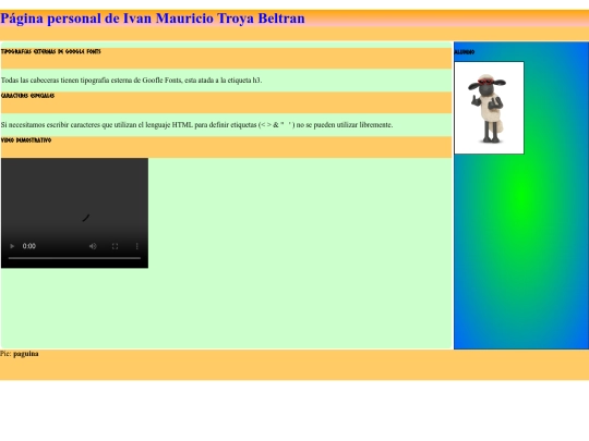 modulo2/Página personal de Mauricio Troya screenshot
