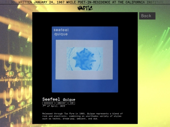 music/seefeel-quique screenshot