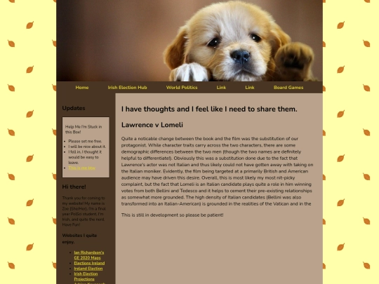 ConclaveRamblings screenshot