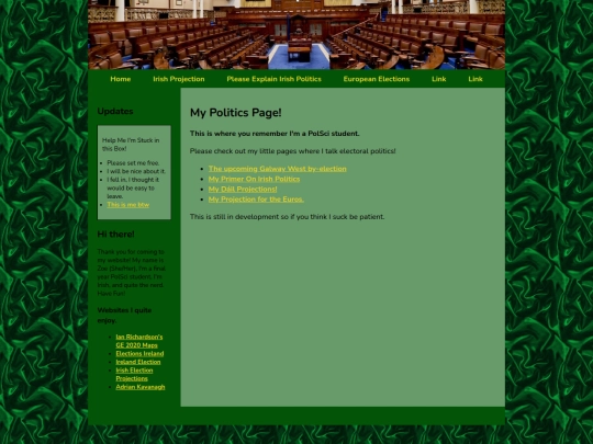 Irish Elections/Elections screenshot