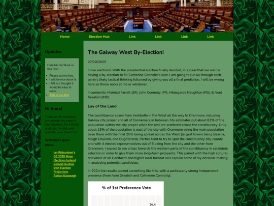 Irish Elections/Galway-West screenshot
