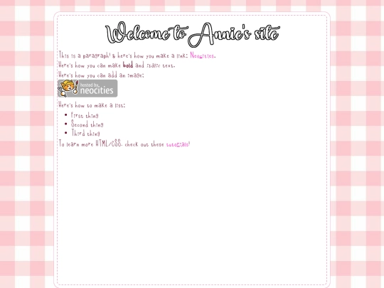index screenshot