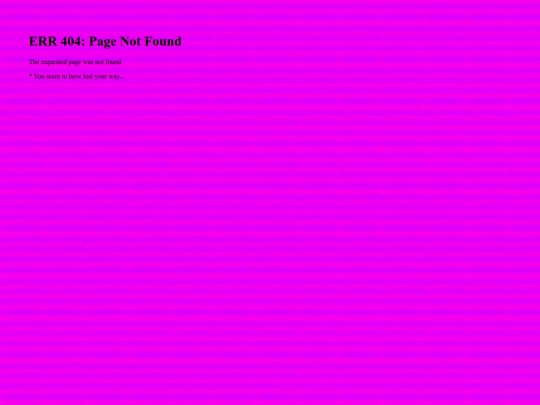 not_found screenshot