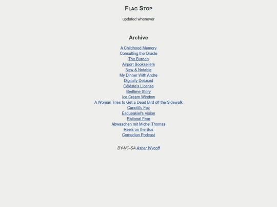 archive screenshot