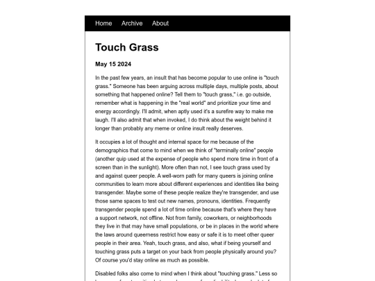 posts/Touch-Grass screenshot