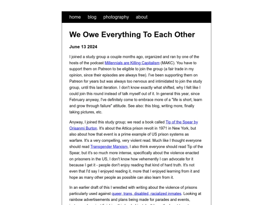 posts/We-Owe-Everything-To-Each-Other screenshot