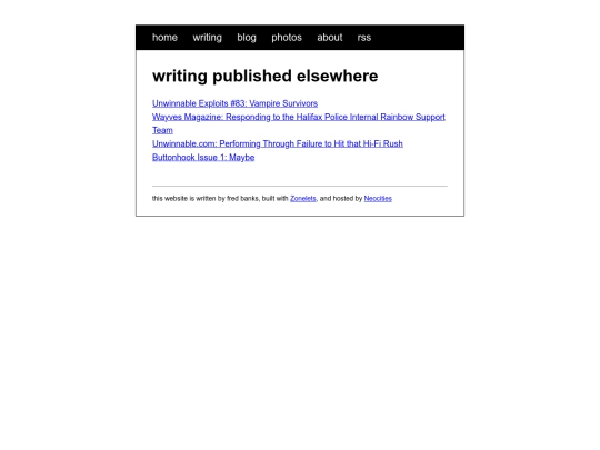 writing screenshot