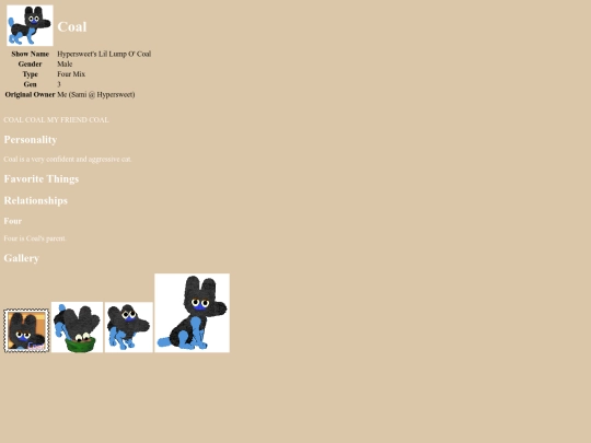 petz/petcoal screenshot