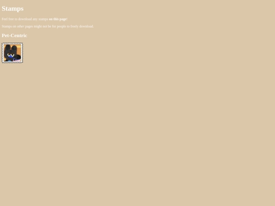 stamps screenshot