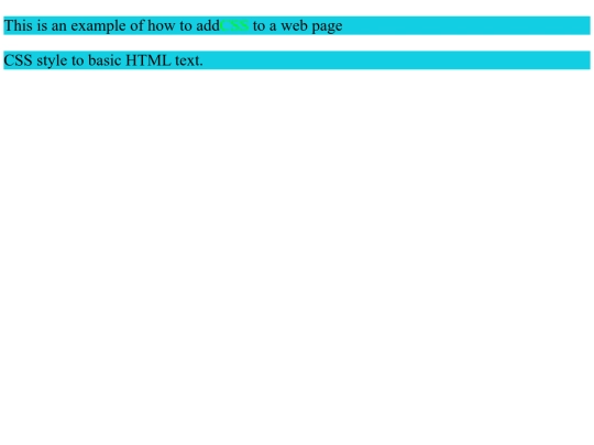 addingCSS screenshot