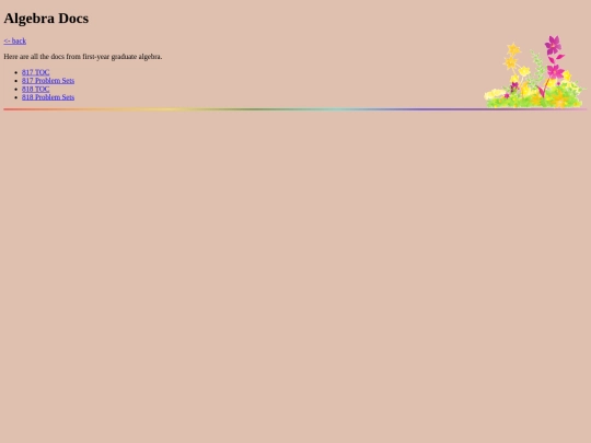 Pictures/algdocs screenshot