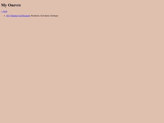 oeuvre screenshot