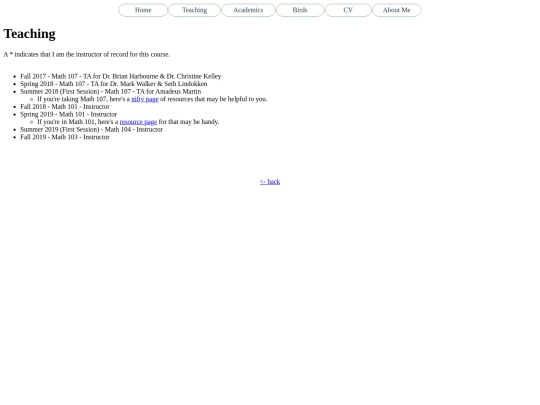 test screenshot