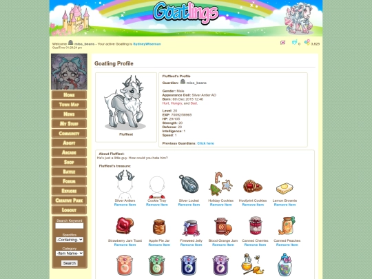 goat pages/fluffiest screenshot