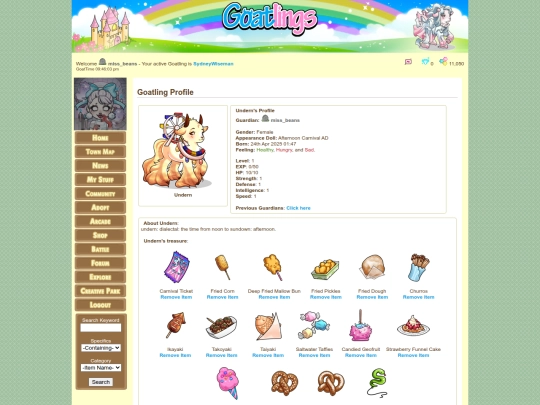 goat pages/undern screenshot