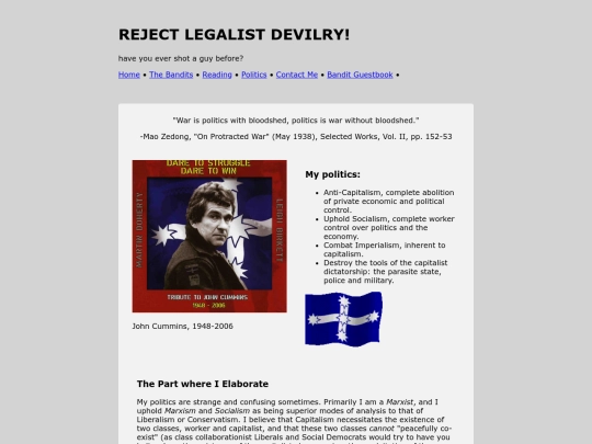 politics screenshot