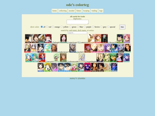 neotcg/tradingcardsall screenshot