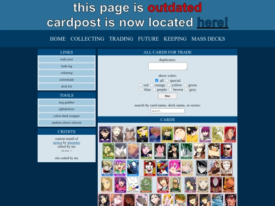 colorstcg/tradingcardsall screenshot